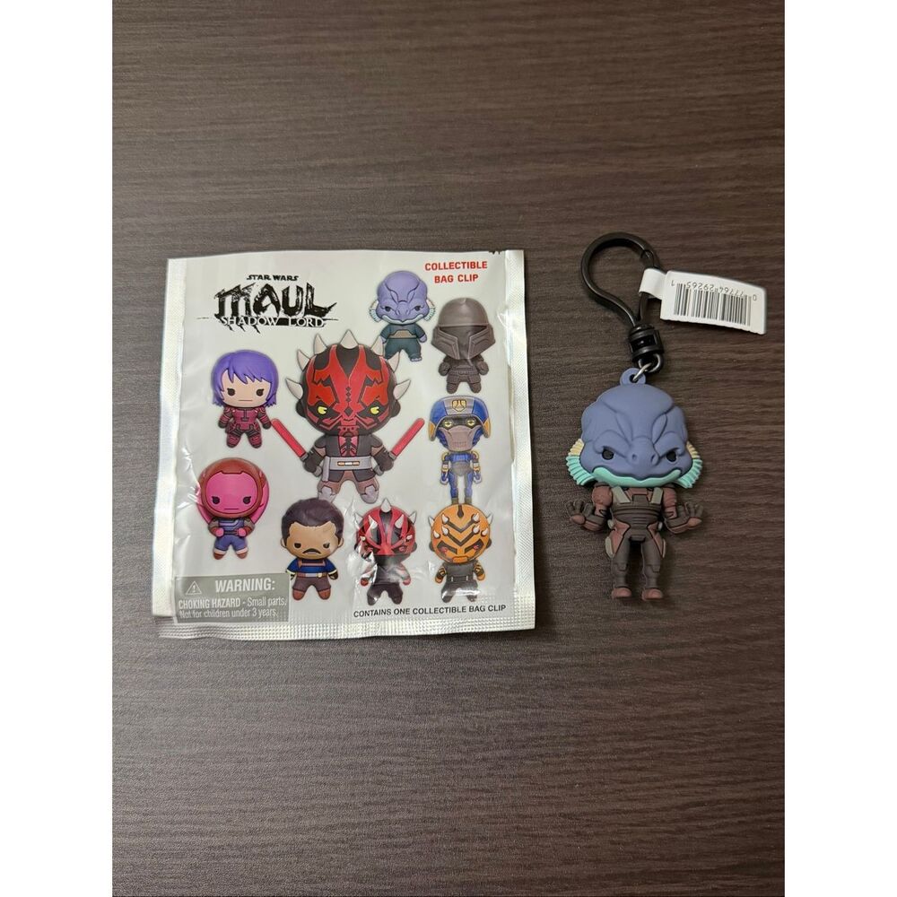 Star Wars Maul Shadow Lord Figural Bag Clip Keychain CHASE - Vario Exo-suit